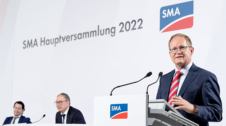 La Junta General de Accionistas de SMA Solar Technology AG aprueba la gestión de la junta directiva y del consejo de supervisión con amplia mayoría