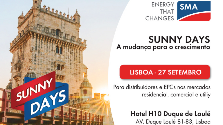 Sunny Day de SMA en Portugal: A mudança para o crescimento