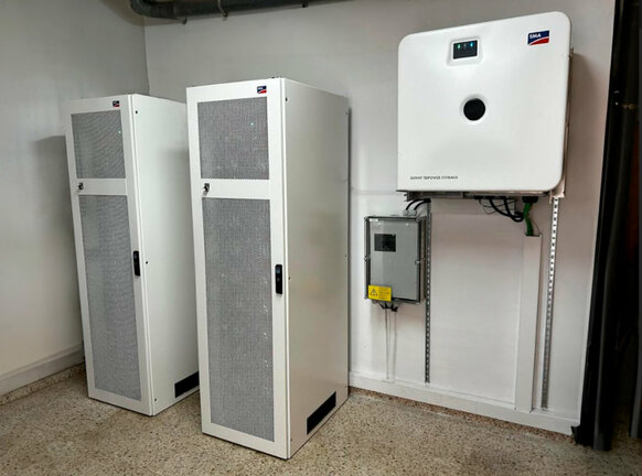 Hotel Convento de Mave - SMA Commercial Storage Solution