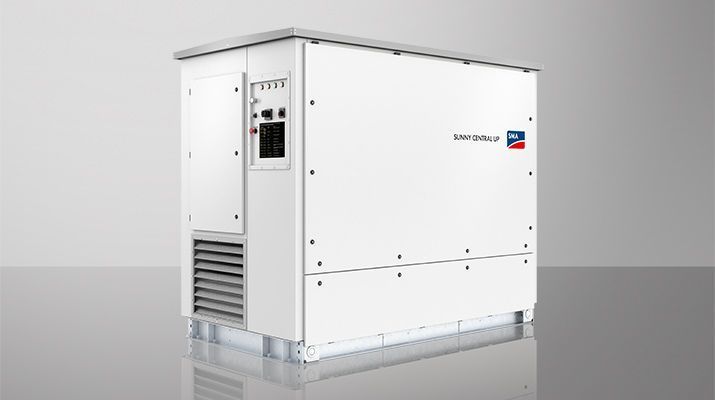 Sunny Central UP: inversor central más potente | SMA Solar