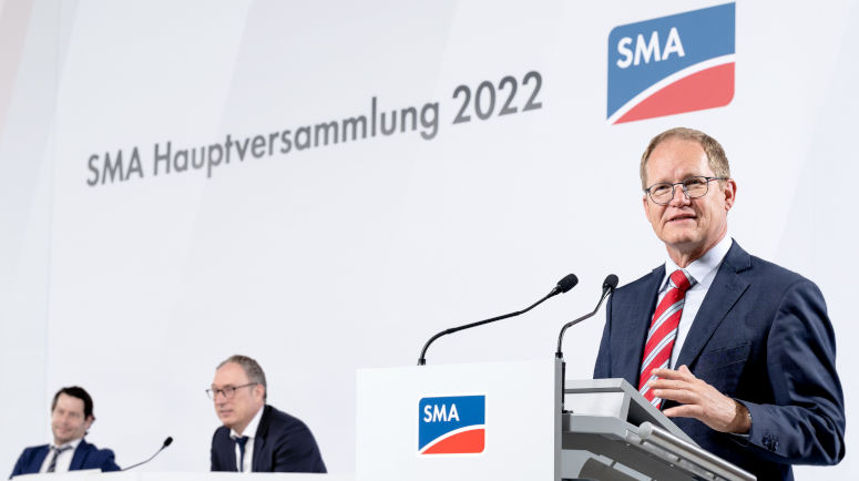 La Junta General de Accionistas de SMA Solar Technology AG aprueba la gestión de la junta directiva y del consejo de supervisión con amplia mayoría